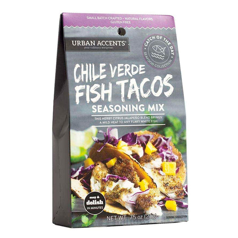 Urban Accents Chile Verde Fish Taco Seasoning