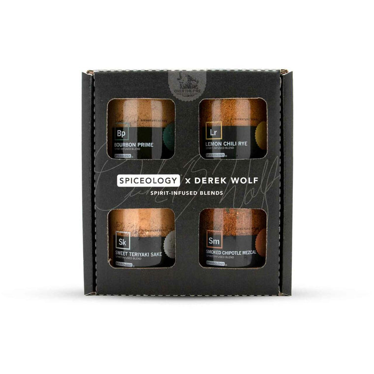 Spiceology Derek Wolf Spirt-Infused Signature Collection