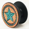 American Darling Hand Tooled leather Pop Sockets