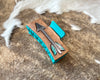 Tooled Leather Hair Clips claws