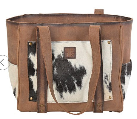 STS Cowhide Trinity Tote