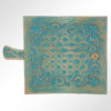 American Darling Turquoise Stained Leather Billfold