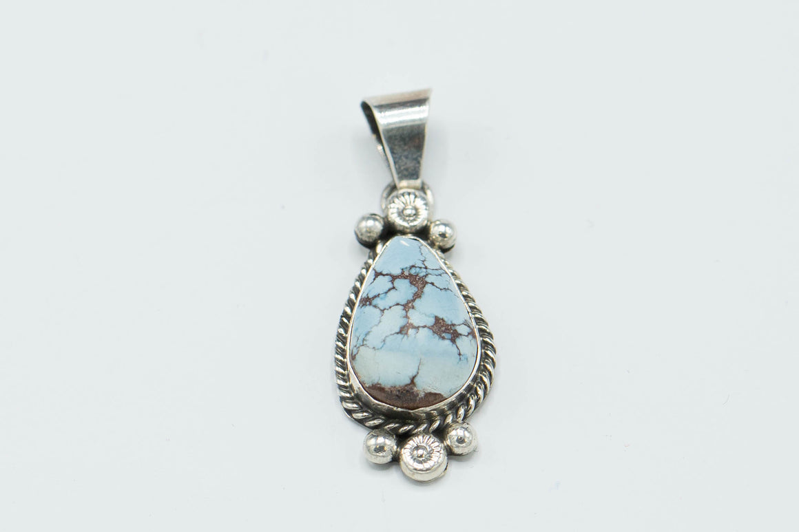 SW Sterling Silver & Turquoise Pendant