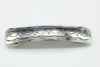 Sterling Silver Stamped Hair Barrette