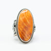SW Sterling Silver Oval Spiny Oyster Ring