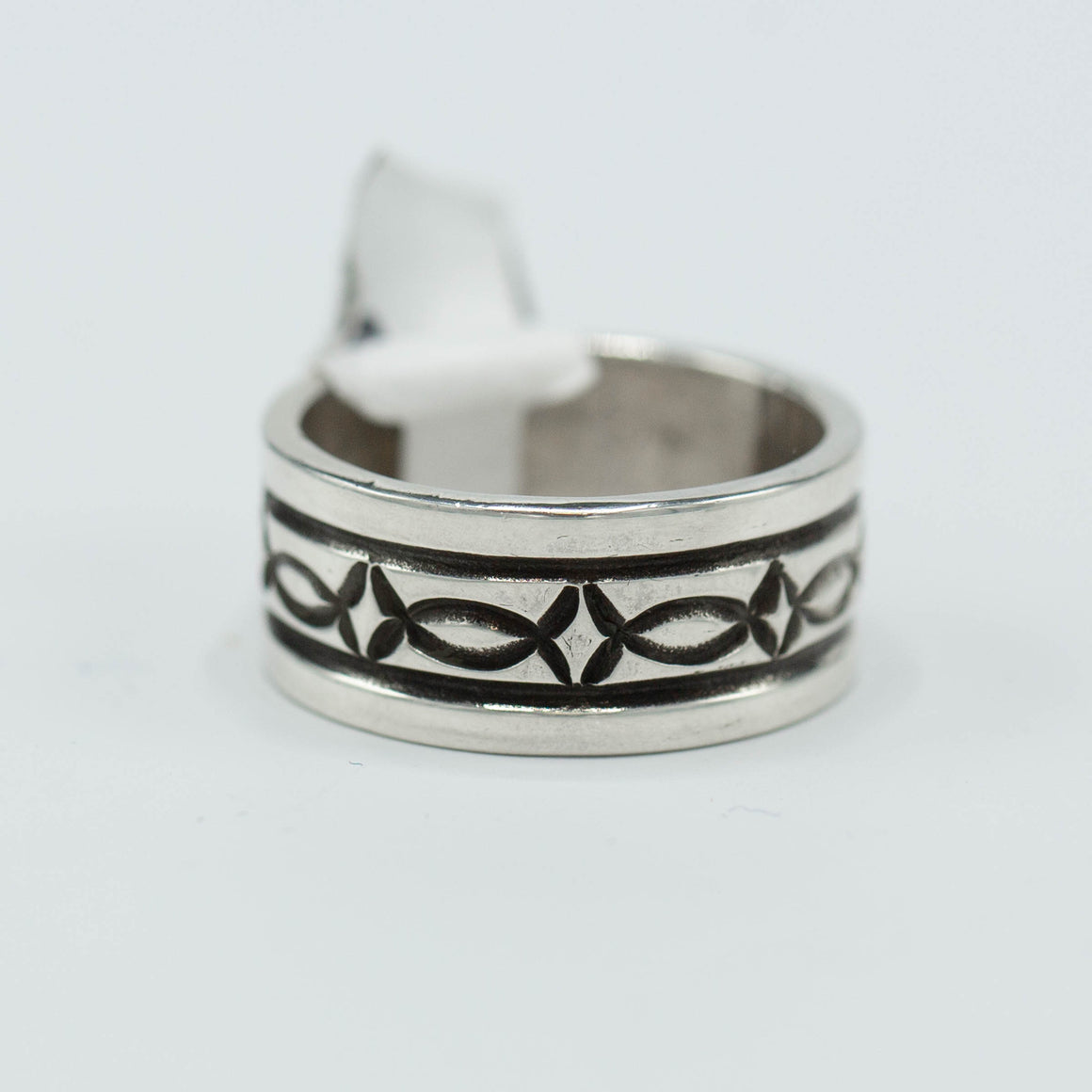 SW Sterling Silver Stamped Rings