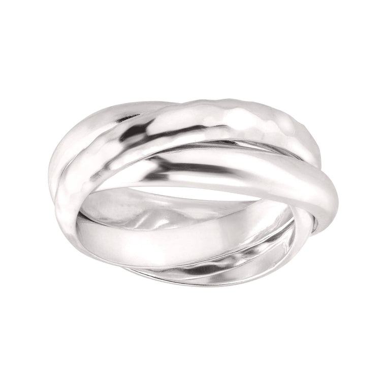 Silpada 'Showtime' Crisscross Ring in Sterling Silver