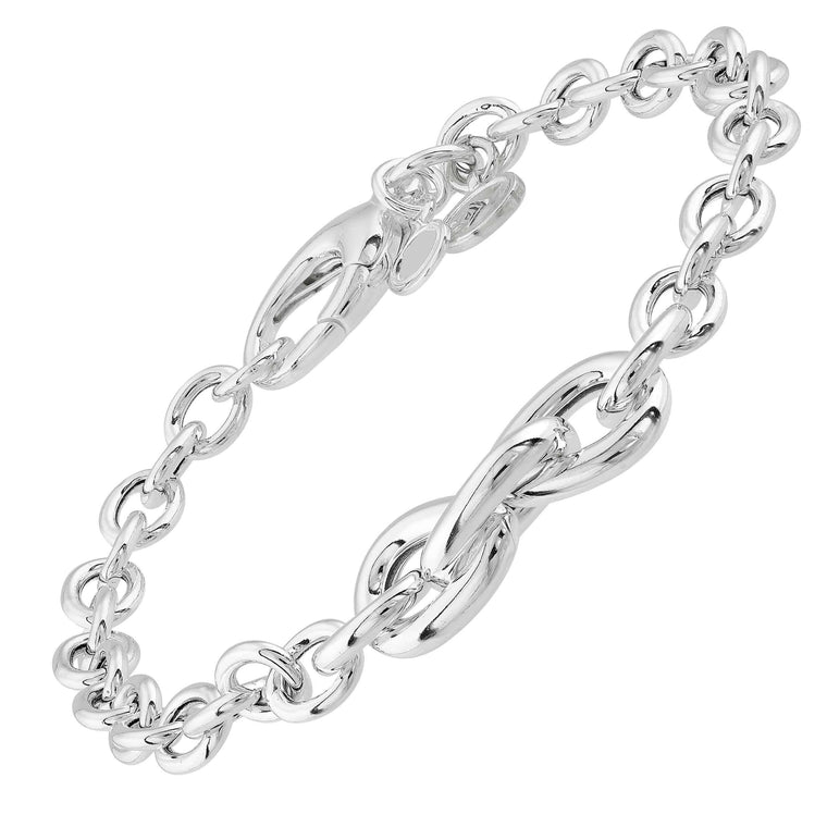 Silpada 'Unstoppable' Link Chain Bracelet in Sterl