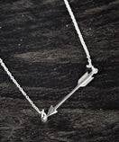 Sterling Silver Arrow Pendant Necklace