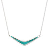 Silpada 'Reversible Boomerang' Turquoise Necklace